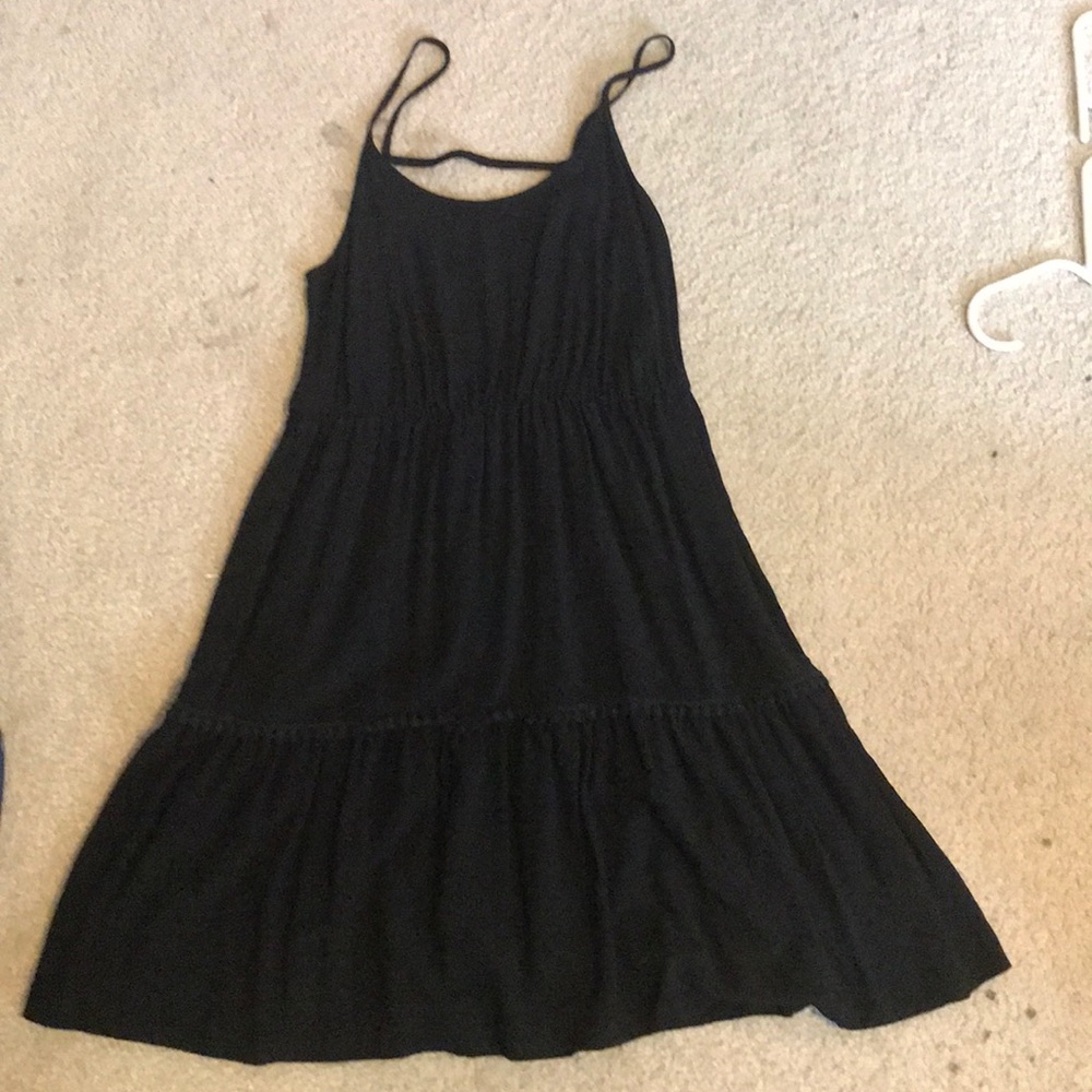 Black summer dress